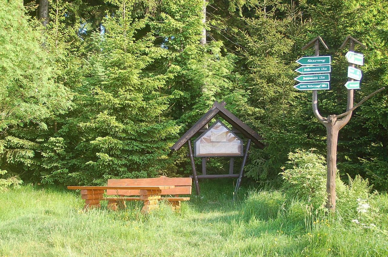 Siegmundsburg Ferienhaus Waldblick מראה חיצוני תמונה